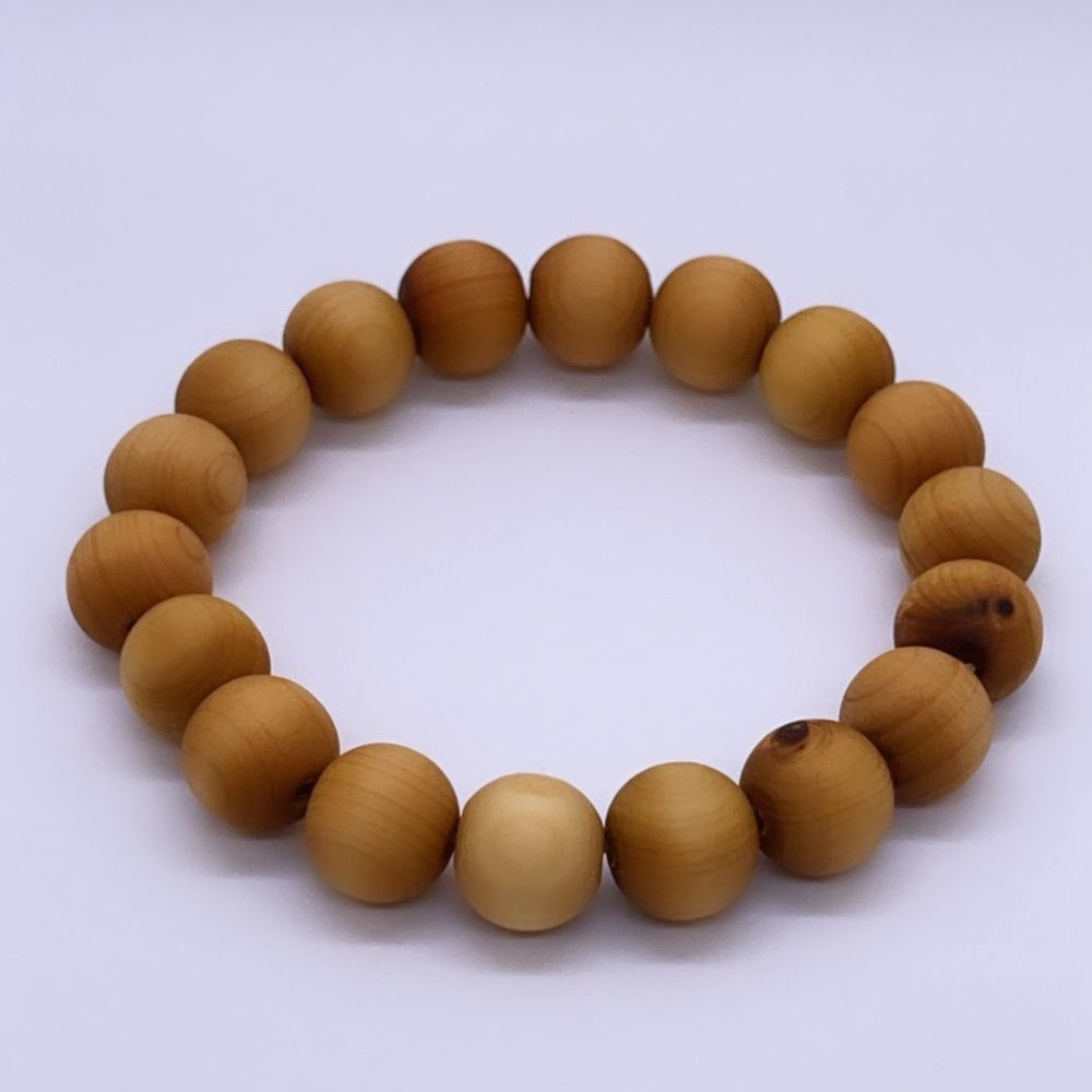 NWT Wool + Pepper Co. Wood Beaded Bracelet